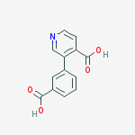 3-(3-carboxyphenyl)pyridine-4-carboxylic Acid