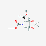 (3AS,4S,6aR)-5-(tert-Butoxycarbonyl)-2,2-dimethyltetrahydro-3aH-[1,3]dioxolo[4,5-c]pyrrole-4-carboxylic acid