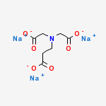 beta-Alanine,  N,N-bis(carboxymethyl)-, trisodium salt