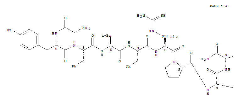 NeuromedinU 8 (pig spinal cord), N-glycyl-