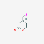 2H-Pyran-2-one, tetrahydro-4-(iodomethyl)-
