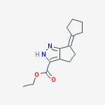 Ethyl 6-cyclopentylidene-1,4,5,6-tetrahydrocyclopenta[c]pyrazole-3-carboxylate