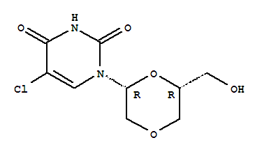 5-chloro-1-[(2R,6R)-6-(hydroxymethyl)-1,4-dioxan-2-yl]pyrimidine-2,4(1H,3H)-dione