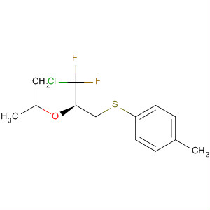 Benzene,1-[[3-chloro-3,3-difluoro-2-(2-propenyloxy)propyl]thio]-4-methyl-, (R)-