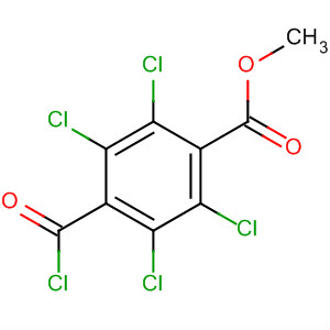 Benzoic acid, 2,3,5,6-tetrachloro-4-(chlorocarbonyl)-, methyl ester