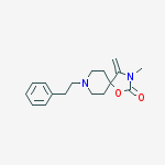 3-methyl-4-methylidene-8-(2-phenylethyl)-1-oxa-3,8-diazaspiro[4.5]decan-2-one