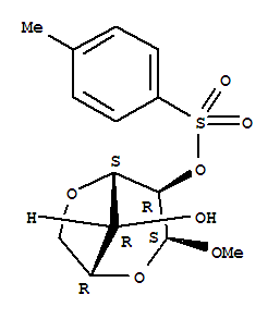 methyl 3,6-anhydro-2-O-[(4-methylphenyl)sulfonyl]hexopyranoside