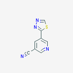 5-(1,3,4-Thiadiazol-2-yl)nicotinonitrile