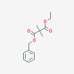 3-o-benzyl 1-o-ethyl 2,2-dimethylpropanedioate