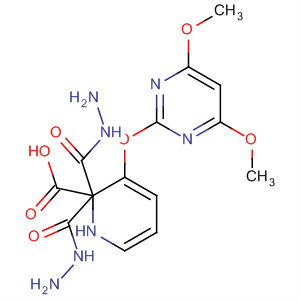 2-Pyridinecarboxylic acid, 3-[(4,6-dimethoxy-2-pyrimidinyl)oxy]-,2,2-dimethylhydrazide