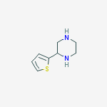 Piperazine, 2-(2-thienyl)-, (±)-