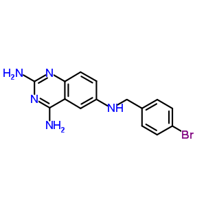 N~6~-(4-bromobenzyl)quinazoline-2,4,6-triamine