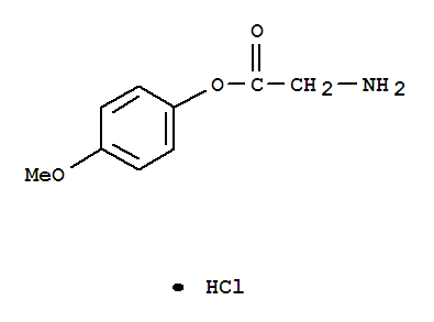 4-methoxyphenyl glycinate hydrochloride (1:1)