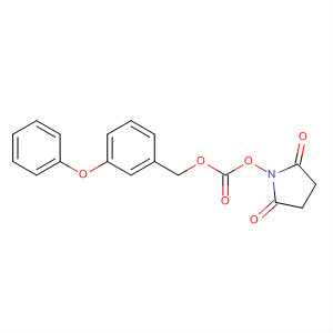 2,5-Pyrrolidinedione, 1-[[[(3-phenoxyphenyl)methoxy]carbonyl]oxy]-