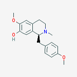 (1s)-6-methoxy-1-[(4-methoxyphenyl)methyl]-2-methyl-3,4-dihydro-1h-isoquinolin-7-ol