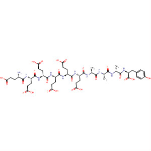L-Tyrosine,N-[N-[N-[N-[N-[N-[N-[N-(N-L-a-glutamyl-L-a-glutamyl)-L-a-glutamyl]-L-a-glutamyl]-L-a-glutamyl]-L-a-glutamyl]-L-alanyl]-L-alanyl]-L-alanyl]-