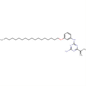 1,3,5-Triazine-2,4-diamine,6-(1-methylethenyl)-N-[3-(octadecyloxy)phenyl]-