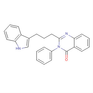 4(3H)-Quinazolinone, 2-[3-(1H-indol-3-yl)propyl]-3-phenyl-