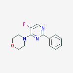 Morpholine, 4-(5-fluoro-2-phenyl-4-pyrimidinyl)-