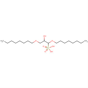 2-Propanol, 1,3-bis(octyloxy)-, hydrogen sulfate, sodium salt