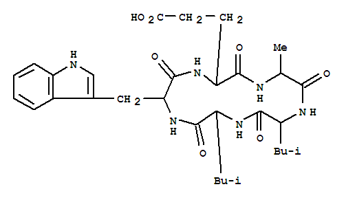 Cyclo(leu-leu-trp-glu-ala)
