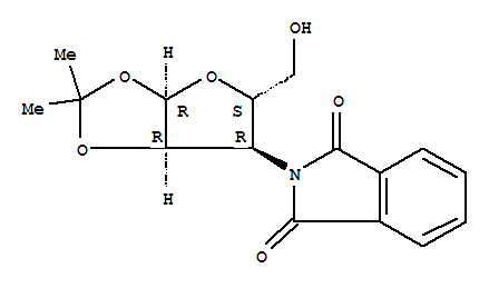3-deoxy-3-(1,3-dioxo-1,3-dihydro-2H-isoindol-2-yl)-1,2-O-(1-methylethylidene)pentofuranose