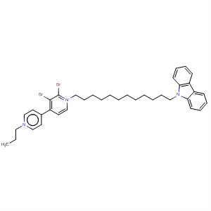 4,4'-Bipyridinium, 1-[12-(9H-carbazol-9-yl)dodecyl]-1'-propyl-,dibromide