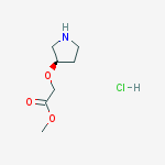 (R)-(Pyrrolidin-3-yloxy)-acetic acid methyl ester hydrochloride