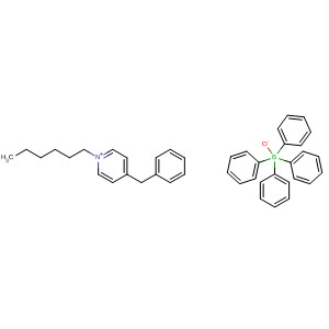 Pyridinium, 1-hexyl-4-(phenylmethyl)-, tetraphenylborate(1-)