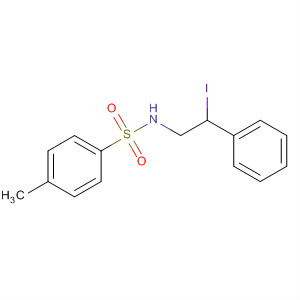 Benzenesulfonamide, N-(2-iodo-2-phenylethyl)-4-methyl-