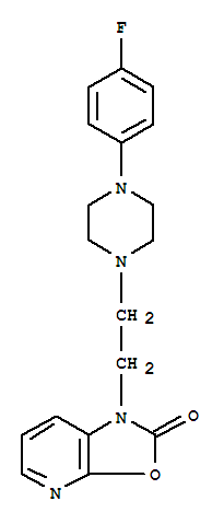 oxazolo[5,4-b]pyridin-2(1H)-one, 1-[2-[4-(4-fluorophenyl)-1-piperazinyl]ethyl]-