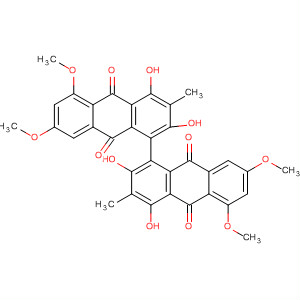 [1,1'-Bianthracene]-9,9',10,10'-tetrone,2,2',4,4'-tetrahydroxy-5,5',7,7'-tetramethoxy-3,3'-dimethyl-