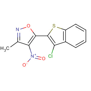 Isoxazole, 5-(3-chlorobenzo[b]thien-2-yl)-3-methyl-4-nitro-
