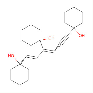 Cyclohexanol, 1,1',1''-(1,3-hexadien-5-yne-1,3,6-triyl)tris-
