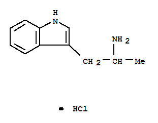 1H-Indole-3-ethanamine,a-methyl-, hydrochloride (1:1)