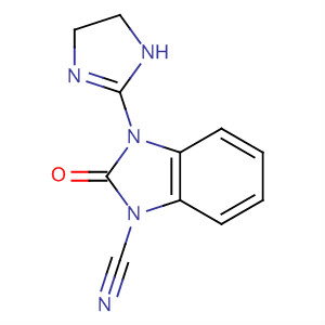 1H-Benzimidazole-1-carbonitrile,3-(4,5-dihydro-1H-imidazol-2-yl)-2,3-dihydro-2-oxo-