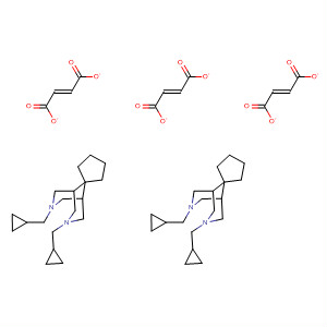 Spiro[cyclopentane-1,9'-[3,7]diazabicyclo[3.3.1]nonane],3',7'-bis(cyclopropylmethyl)-, (2E)-2-butenedioate (2:3)