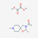 2,8-dimethyl-1-oxa-3,8-diazaspiro[4.5]decane-3-carbaldehyde ethanedioate