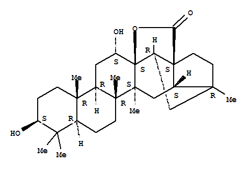 8H-11,6a,8a-Ethanylylidene-6aH-cyclopenta[e]phenanthro[2,1-b]oxepin-8-one,octadecahydro-2,6-dihydroxy-1,1,4a,10a,12a,12b-hexamethyl-, [2S-(2a,4aa,4bb,6b,6ab,8ab,11b,11aa,12ab,12ba,14ab,16S*)]-