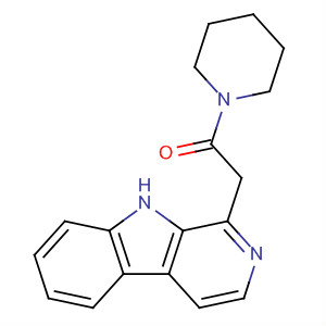 Piperidine, 1-(9H-pyrido[3,4-b]indol-1-ylacetyl)-