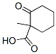 Cyclohexanecarboxylicacid, 1-methyl-2-oxo-, (-)-