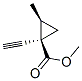 CYCLOPROPANECARBOXYLIC ACID 1-ETHYNYL-2-METHYL-,METHYL ESTER,CIS-