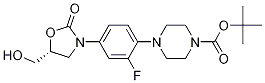 1-Piperazinecarboxylic acid,4-[2-fluoro-4-[(5R)-5-(hydroxymethyl)-2-oxo-3-oxazolidinyl]phenyl]-,1,1-dimethylethyl ester