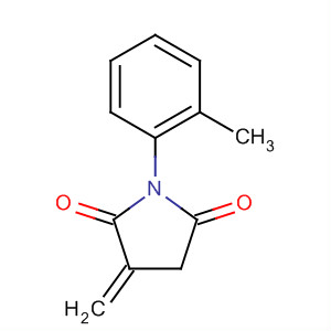 2,5-Pyrrolidinedione, 3-methylene-1-(2-methylphenyl)-