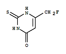 4(1H)-Pyrimidinone,6-(fluoromethyl)-2,3-dihydro-2-thioxo-