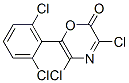 2H-1,4-Oxazin-2-one,  3,5-dichloro-6-(2,6-dichlorophenyl)-