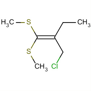 1-Butene, 2-(chloromethyl)-1,1-bis(methylthio)-