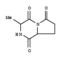 Pyrrolo[1,2-a]pyrazine-1,4,6(7H)-trione,tetrahydro-3-methyl-