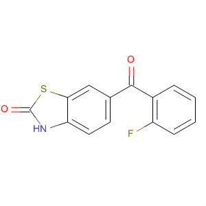 2(3H)-Benzothiazolone, 6-(2-fluorobenzoyl)-