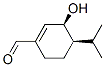 1-Cyclohexene-1-carboxaldehyde,3-hydroxy-4-(1-methylethyl)-, (3S,4R)-